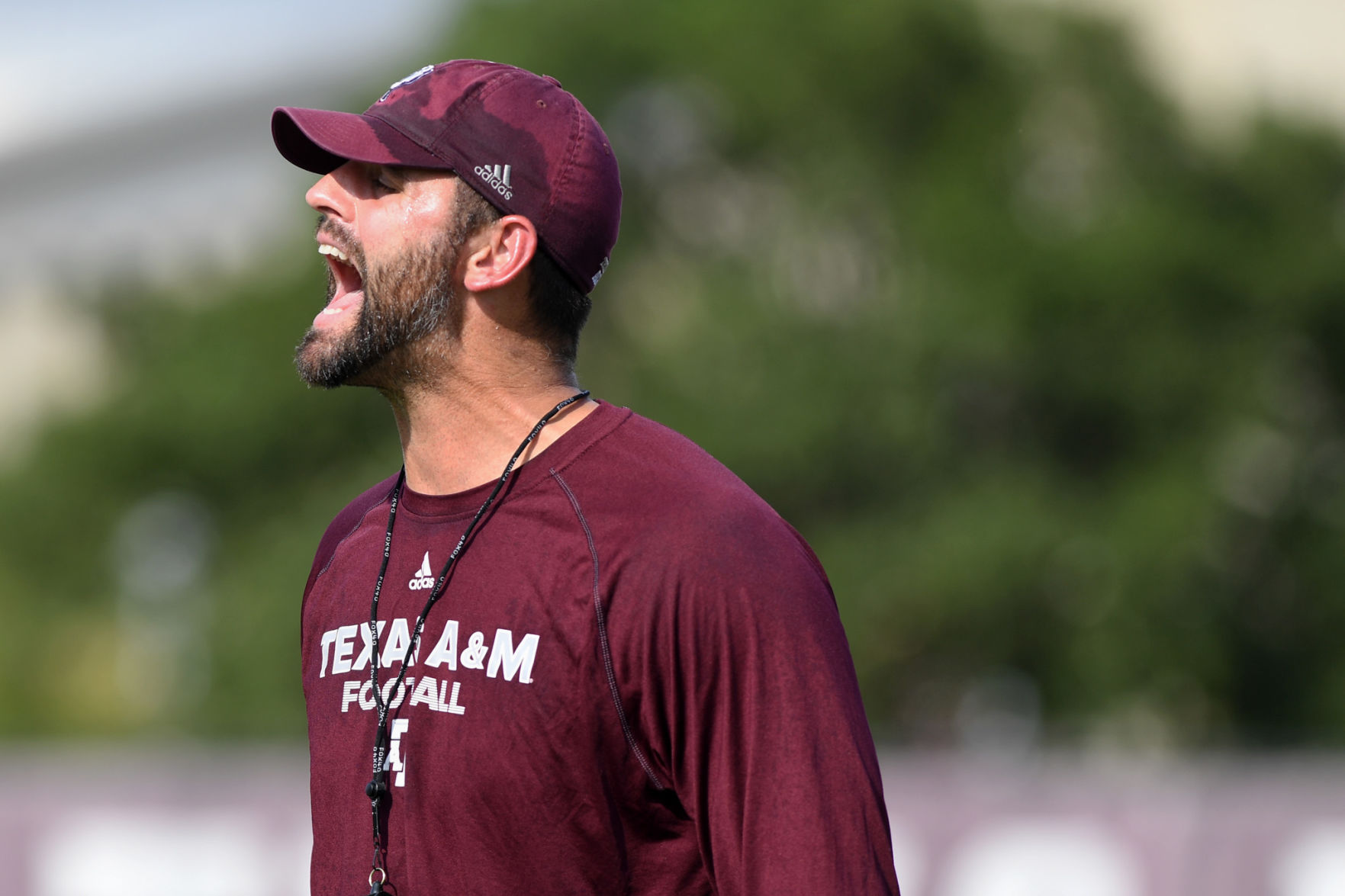 Texas A&M football practice